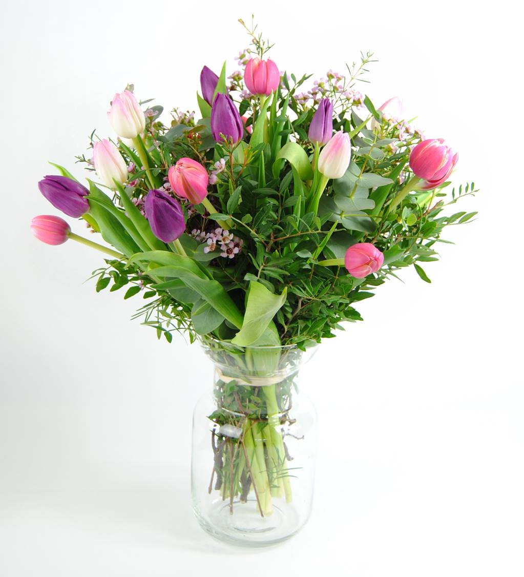 ramo de tulipas