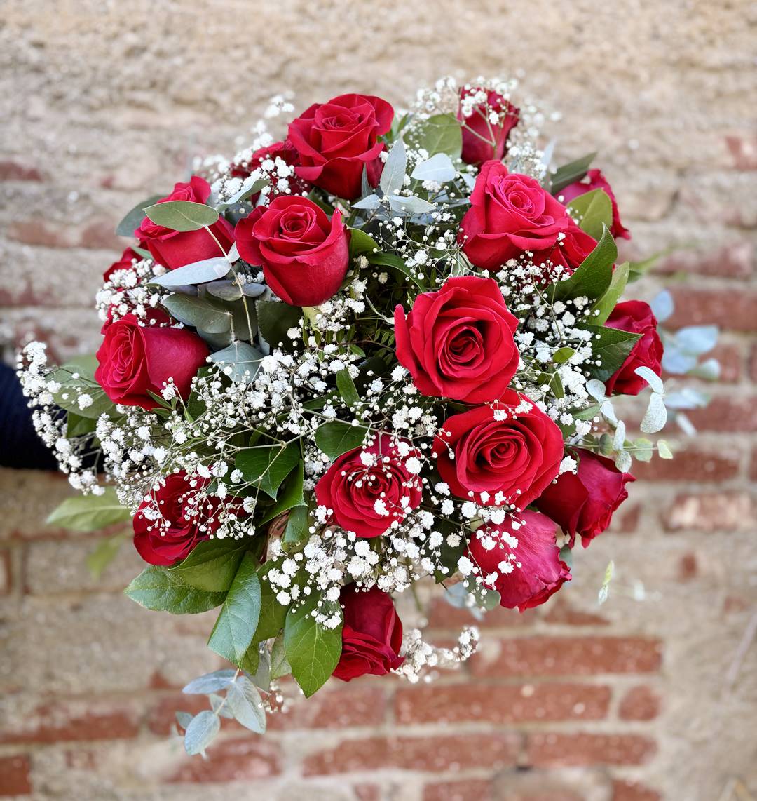 Smile with passion-24 rosas rojas