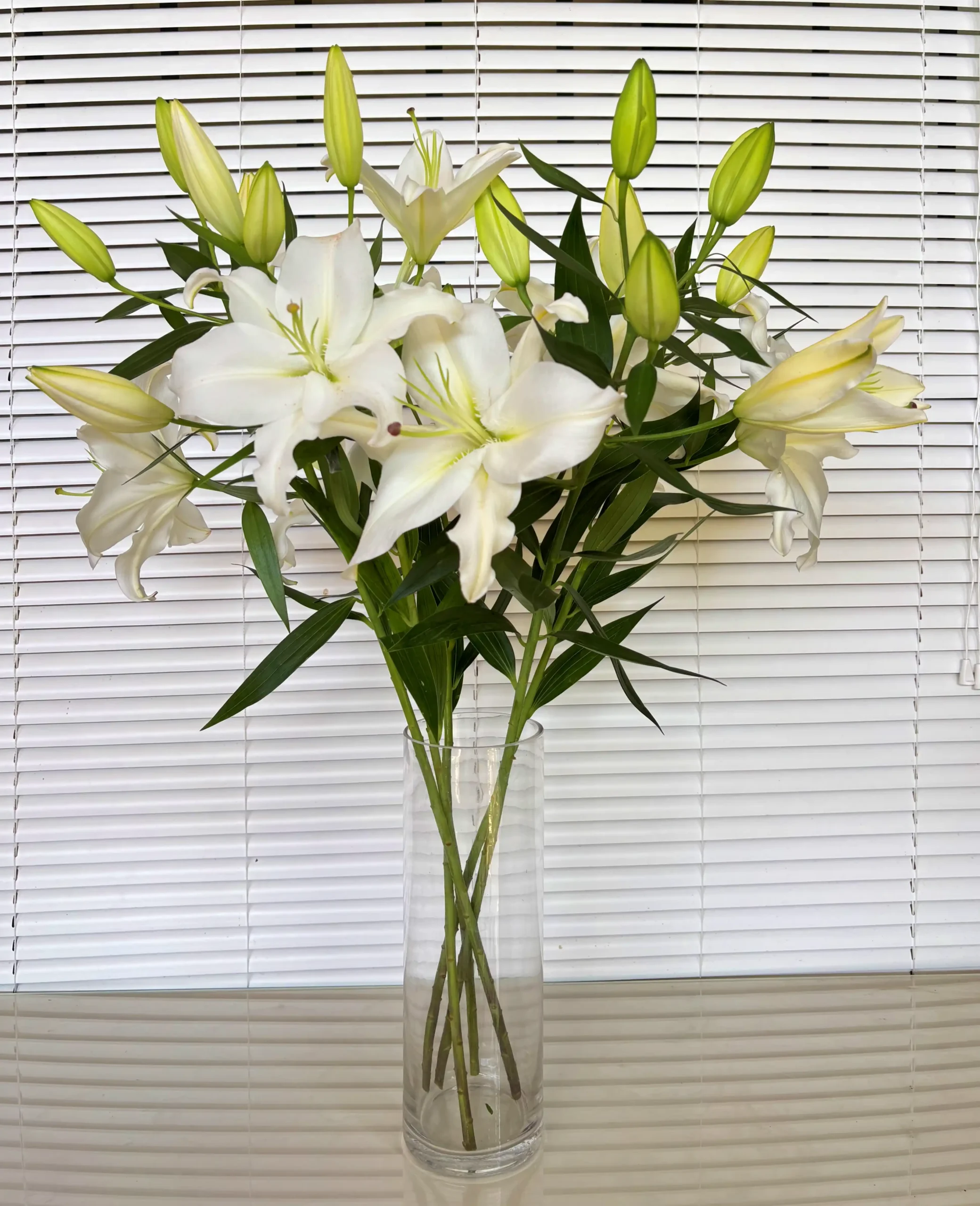 Lirios blancos perfumados