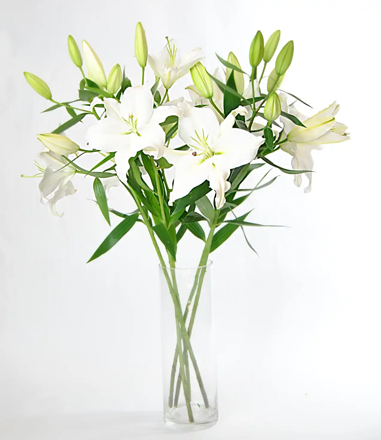 Lirios blancos perfumados