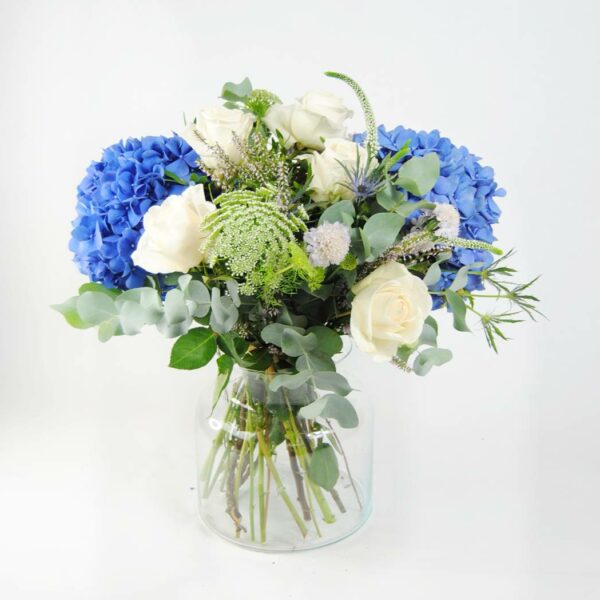 ramo de flores azul - originalflor