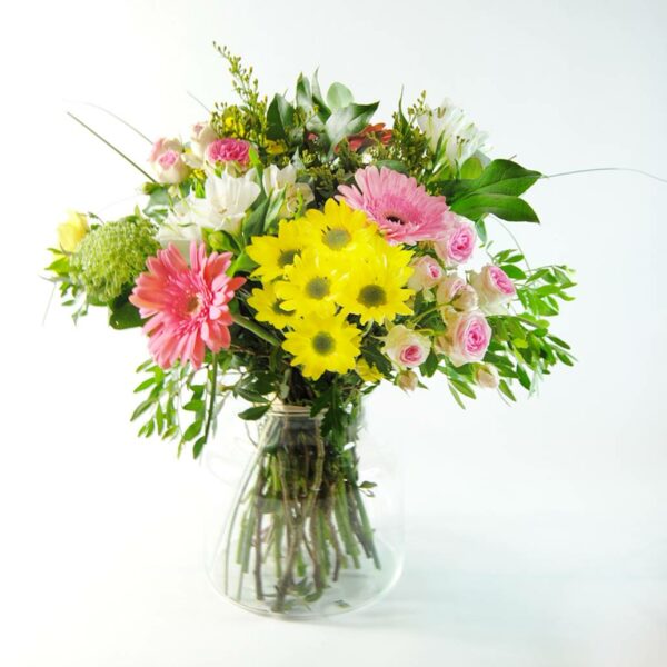 Regalar ramo de Gerberas, Rosas y Claveles