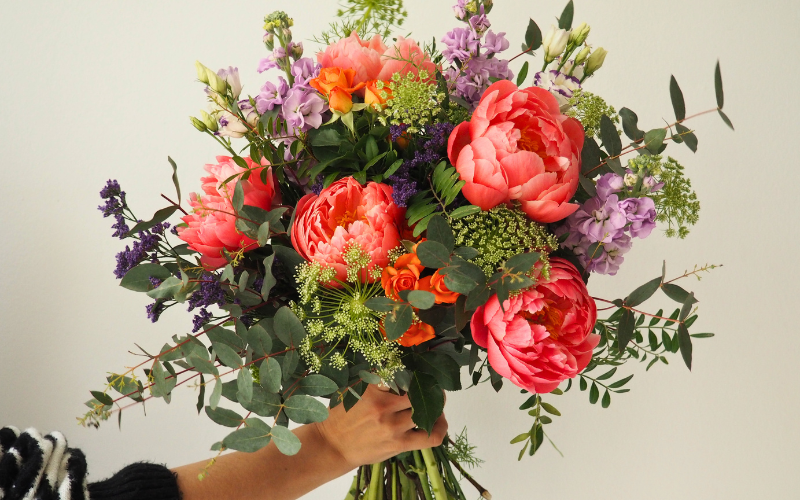 comprar ramos de peonías