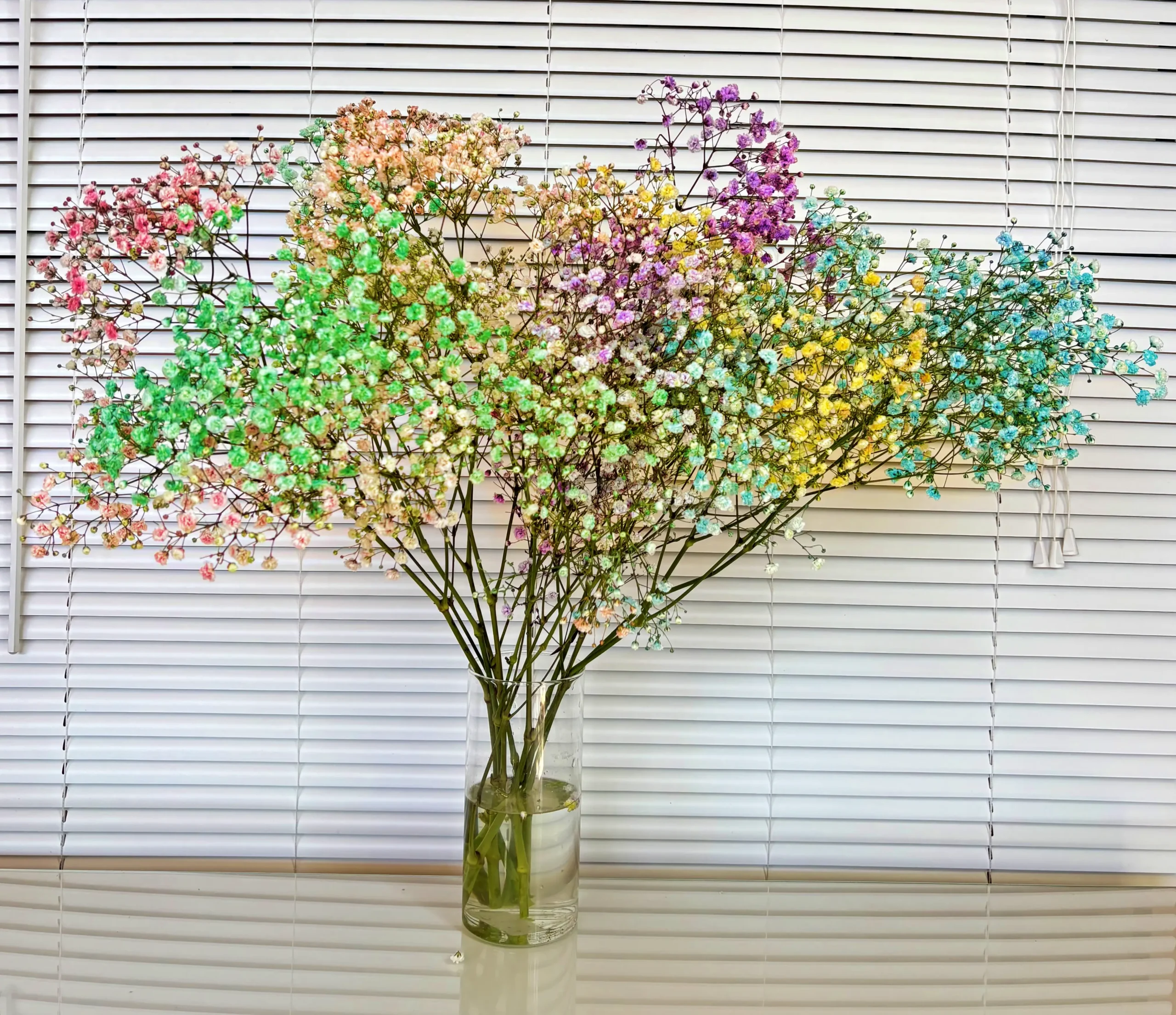 Decoración con Paniculata de colores