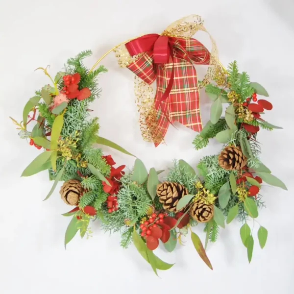 Corona de Navidad artesanal compra online